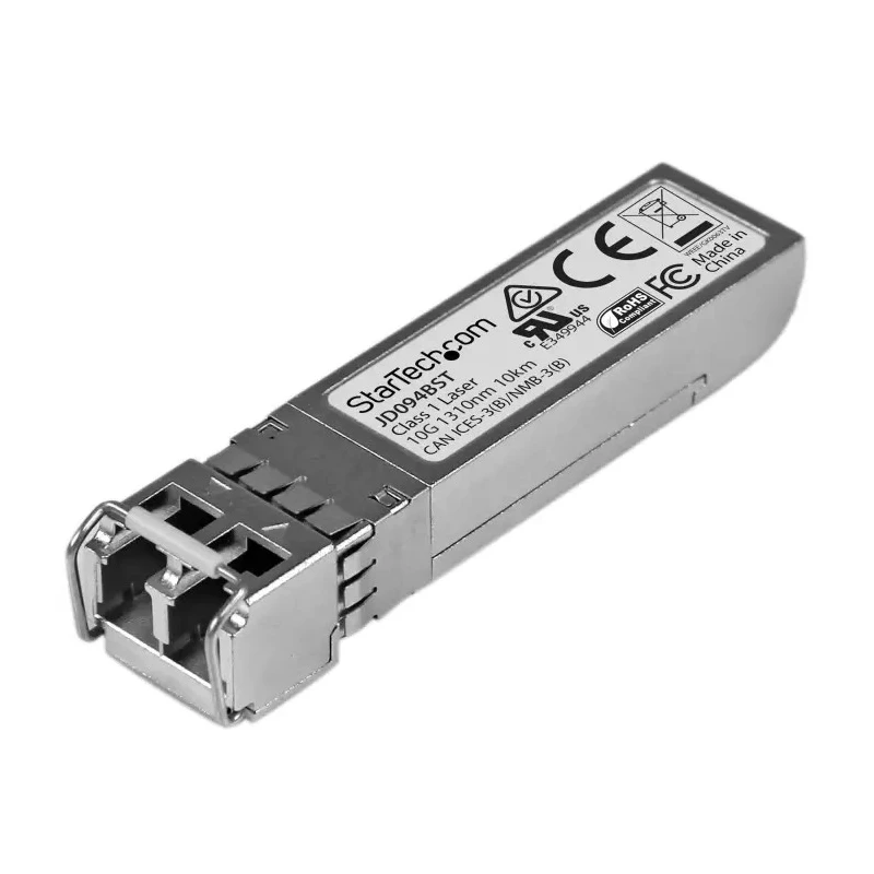 StarTech.com LC Single Mode Fiber Optic Transceiver Module Full Duplex 10Gbps 10km JD094BST