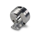Ruland Aluminium Clamp Coupler 15 mm OD 5 mm Bore Size 3 mm Bore Size 21.8 mm Length, Maximum Speed 8000 RPM MJC15-5-A