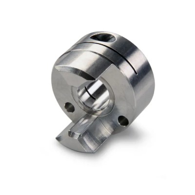 Ruland Aluminium Clamp Coupler 15 mm OD 5 mm Bore Size 3 mm Bore Size 21.8 mm Length, Maximum Speed 8000 RPM MJC15-5-A