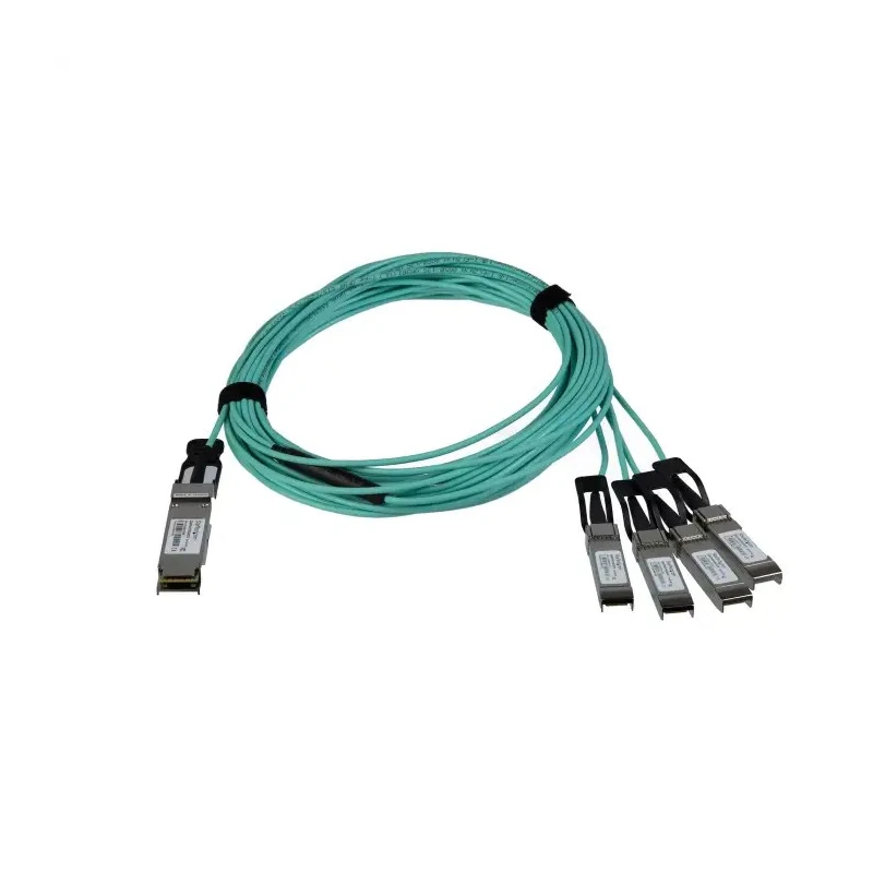 StarTech.com Optical Quad Small Form-Factor Pluggable (QSFP+) Transceiver Module 40000Mbps Compatible with QSFP4X10GAO5