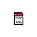 Transcend 64 GB SDXC SD Card Class 10 UHS I U3 UHS I U1 300S Series TS64GSDC300S