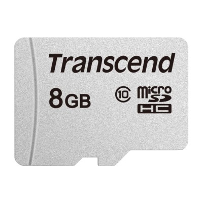 Transcend 8 GB MicroSDHC MicroSD Memory Card UHS I U1 U3 A1 Class 10 TS8GUSD300S