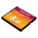Transcend Compact Flash Card 8GB MLC NAND 50Mbps Read 20Mbps Write CE FCC BSMI CF133
