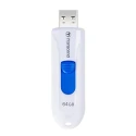 Transcend JetFlash 790 64 GB USB 3.1 Gen 1 Flash Drive Capless Retractable USB Connector TS64GJF790W