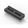 TE Connectivity 2.54 mm Pitch Straight 24 Way Through Hole Stamped Pin Ladder DIL Socket 1-2199298-8