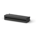 TE Connectivity CONN SEC II Series Vertical Edge Connector Female, Through Hole, 36-Contacts, 2.54 mm Pitch, 2 2-5530843-7