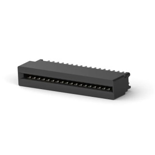 TE Connectivity CONN SEC II Series Vertical Edge Connector Female, Through Hole, 36-Contacts, 2.54 mm Pitch, 2 2-5530843-7