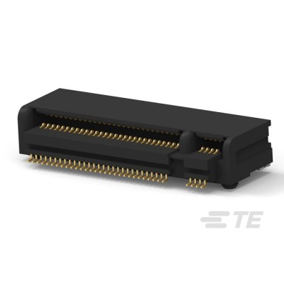 TE Connectivity 67 Way Right Angle Edge Memory Card Connector, Solder 1-2199230-6