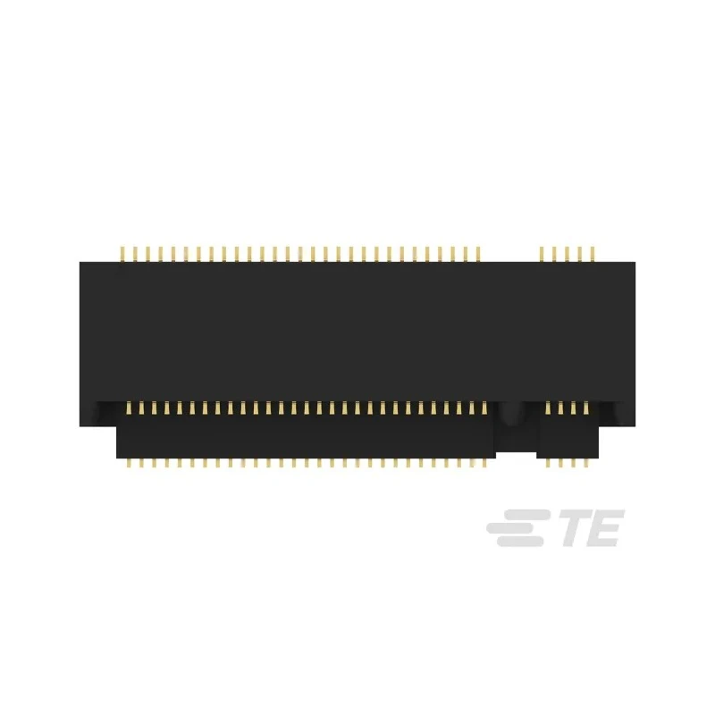 TE Connectivity 67 Way Right Angle Edge Memory Card Connector, Solder 1-2199230-6