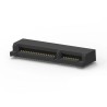 TE Connectivity mSATA/mini PCI-E Series Right Angle Edge Connector Female, Surface Mount, 52 Contacts, 0.8 mm 2041119-1