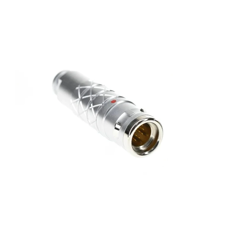 Amphenol Industrial Circular Connector Cable Plug Male 14 Contacts 800V 2A IP68 FLOS K Series FLKC-14FGMS-GCP-213