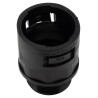 Adaptaflex Conduit Fitting Nickel Finish, Polyamide 66, 34 mm Nominal Size, M32 Threaded 7TCA296000R0957 AL34/M32/A/BL