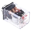RS PRO Power Relay 24V DC Coil 10A Switching Current 3PDT Silver Alloy Contacts 1.2W Coil Power 348-829
