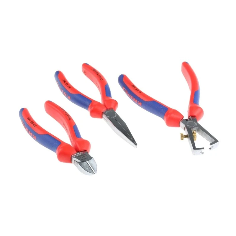 Knipex 11 Piece Electrician Tool Kit Tool Roll VDE 1000V Approved 00 19 41