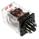 RS PRO Power Relay 3PDT, 115V AC Coil, 10A Switching Current, Silver Alloy Contacts 349-282