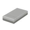 Bopla Elegant Series Polystyrene Enclosure Grey Lid IP40 30 mm x 150 mm x 82 mm 32153002 EG 1530