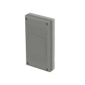 Bopla Elegant Series Polystyrene Enclosure Grey Lid IP40 30 mm x 150 mm x 82 mm 32153002 EG 1530