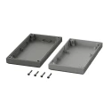 Bopla Elegant Series Polystyrene Enclosure Grey Lid IP40 30 mm x 150 mm x 82 mm 32153002 EG 1530