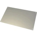 Bopla Natural Aluminium Front Panel 208 mm Length 1 mm Thickness 27000500 FAE 200