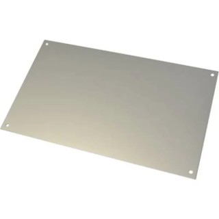 Bopla Natural Aluminium Front Panel 208 mm Length 1 mm Thickness 27000500 FAE 200