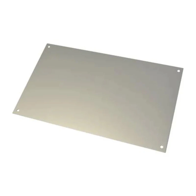 Bopla Natural Aluminium Front Panel 208 mm Length 1 mm Thickness 27000500 FAE 200