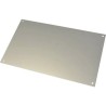 Bopla Natural Aluminium Front Panel 208 mm Length 1 mm Thickness 27000500 FAE 200