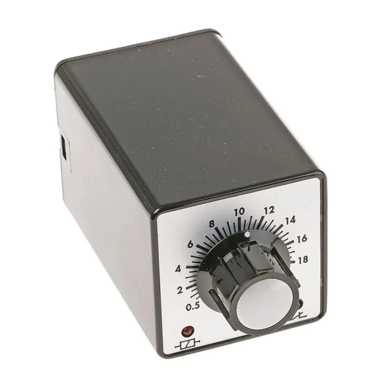 Tempatron 2B Series Timer Relay, 2-Contact DPDT, 24 V dc/ac, 0.5 to 20 s Timing Range, ON Delay Mode, 8-Pin 2BDE20SLP24VDC
