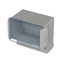 Bopla RegloCard-Plus Series Polycarbonate ABS Wall Box, IP65 Transparent Door, 166 mm x 161 mm x 121 mm 41170109 RCP 1700