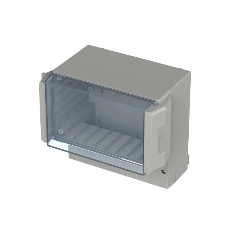 Bopla RegloCard-Plus Series Polycarbonate ABS Wall Box, IP65 Transparent Door, 166 mm x 161 mm x 121 mm 41170109 RCP 1700