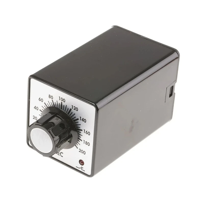 Tempatron 2B Series Timer Relay, 2-Contact DPDT, 24 V dc/ac, ON Delay, Time Range 5 to 200 s, 8-Pin Terminal 2BDE200SLP24VDC
