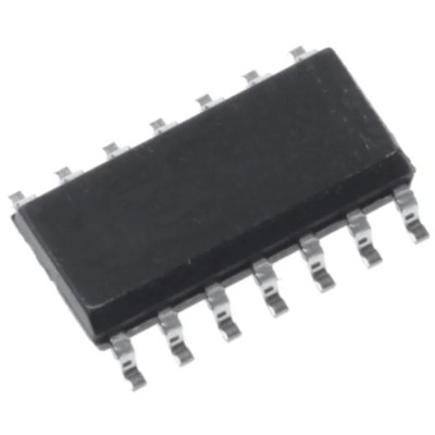 onsemi 4 2-Input AND Logic Gate, CMOS HC Logic Family, 14-Pin SOIC MC74HC08ADR2G