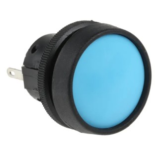 ITW Switches Push Button Switch Momentary Panel Mount 22.5 mm Cutout SPDT Clear LED IP67 250 V 10A 76-9114/439088