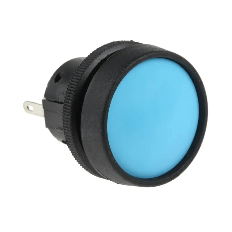 ITW Switches Push Button Switch Momentary Panel Mount 22.5 mm Cutout SPDT Clear LED IP67 250 V 10A 76-9114/439088