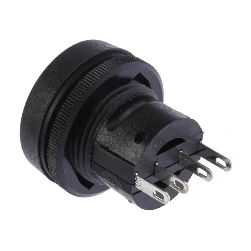 ITW Switches 76-91 Series Panel Mount Momentary Push Button Switch Green Actuator SPDT 22.5 mm Cutout IP67 76-9113/439088