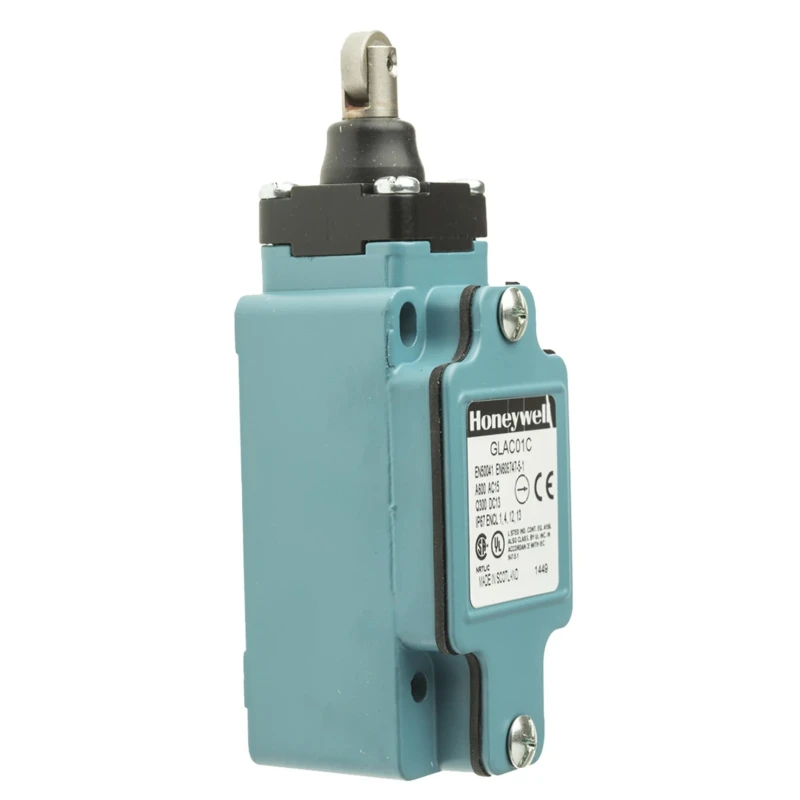 Honeywell Technologies GLA Micro Switch Series Roller Plunger Limit Switch, 1 NC/1 NO, IP67 Zinc Housing 600V AC 6A 