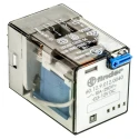 Finder 60 Series Power Relay, 12V DC Coil, 10A Switching Current, DPDT, PCB Pin Terminals 60.12.9.012.0040