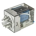 Finder 60 Series Power Relay, 12V DC Coil, 10A Switching Current, DPDT, PCB Pin Terminals 60.12.9.012.0040