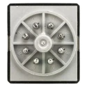 Finder 60 Series Power Relay, 12V DC Coil, 10A Switching Current, DPDT, PCB Pin Terminals 60.12.9.012.0040