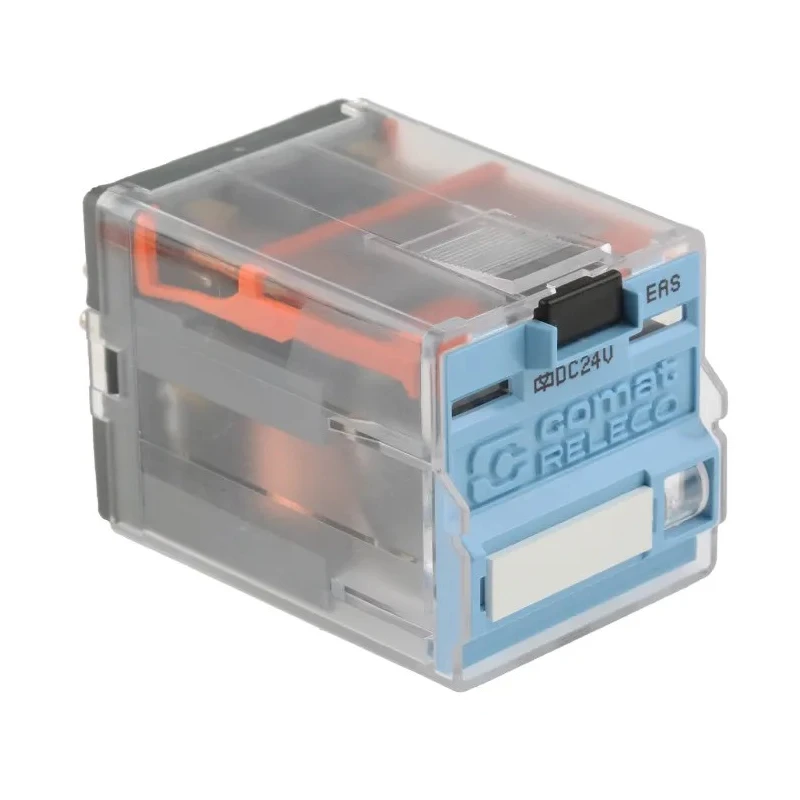 Releco Power Relay 24V DC Coil 10A Switching Current DPDT C3-R20 / DC 24 V
