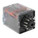 Releco Power Relay 24V DC Coil 10A Switching Current DPDT C3-R20 / DC 24 V