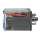 Releco Power Relay 24V DC Coil 10A Switching Current DPDT C3-R20 / DC 24 V