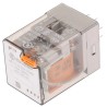 Finder Power Relay 24V AC Coil Voltage 10A Switching Current DPDT Contact Configuration 60.12.8.024.0040