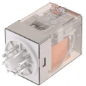 Finder Power Relay 24V AC Coil Voltage 10A Switching Current DPDT Contact Configuration 60.12.8.024.0040