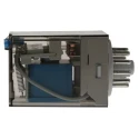 Finder Power Relay, 24V DC Coil Voltage, 10A Switching Current, 3PDT Contact Configuration, Silver Alloy 60.13.9.024.0040