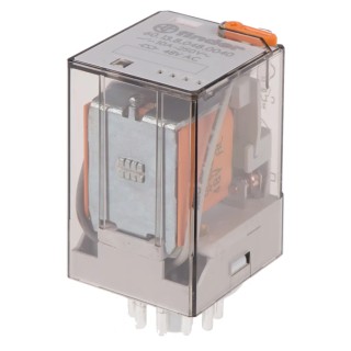 Finder Power Relay 48V AC Coil 10A Switching Current 3PDT PCB Pin Terminals 60.13.8.048.0040