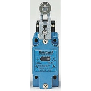 Honeywell Technologies GLF Series Roller Lever Limit Switch, SPDT Contact, IP67, Die Cast Zinc Epoxy Coated GLFC01A1B