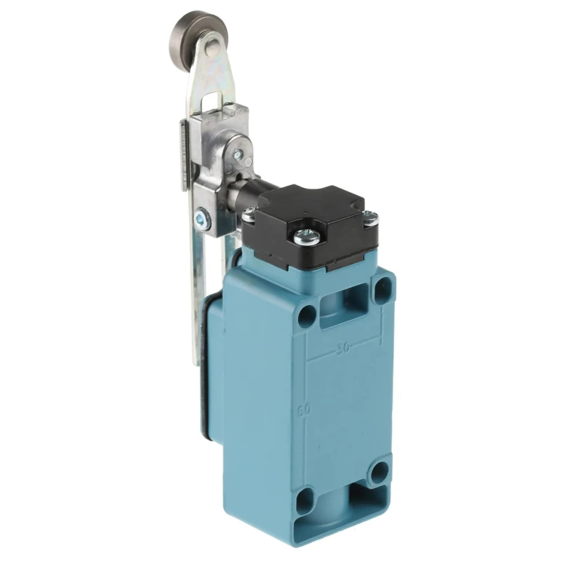 Honeywell Technologies GLA Series Adjustable Roller Lever Limit Switch 1 NC/1 NO IP67 Die Cast Zinc Housing 600V AC 