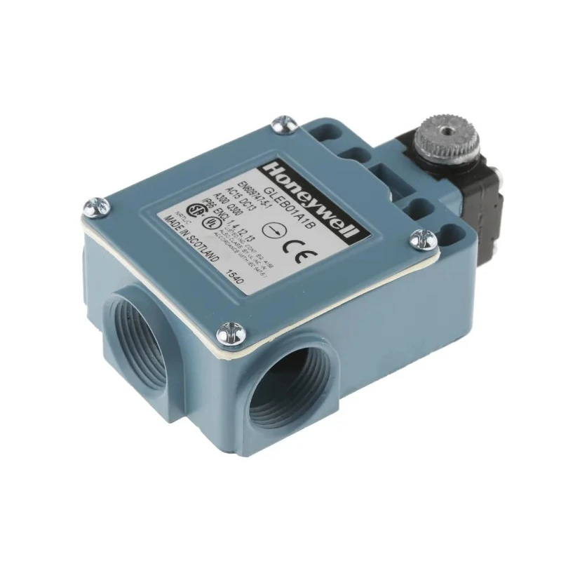 NEUTRAL Technologies GLE Series Metal Roller Limit Switch, DPDT, IP67, Die Cast Zinc Epoxy Coated Housing, 240V GLEB01A1B