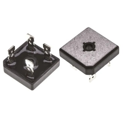 onsemi Bridge Rectifier, Through Hole Mount, 4-Pin Single Configuration, 1000 V VRRM, 300 A Peak Surge Current GBPC2510