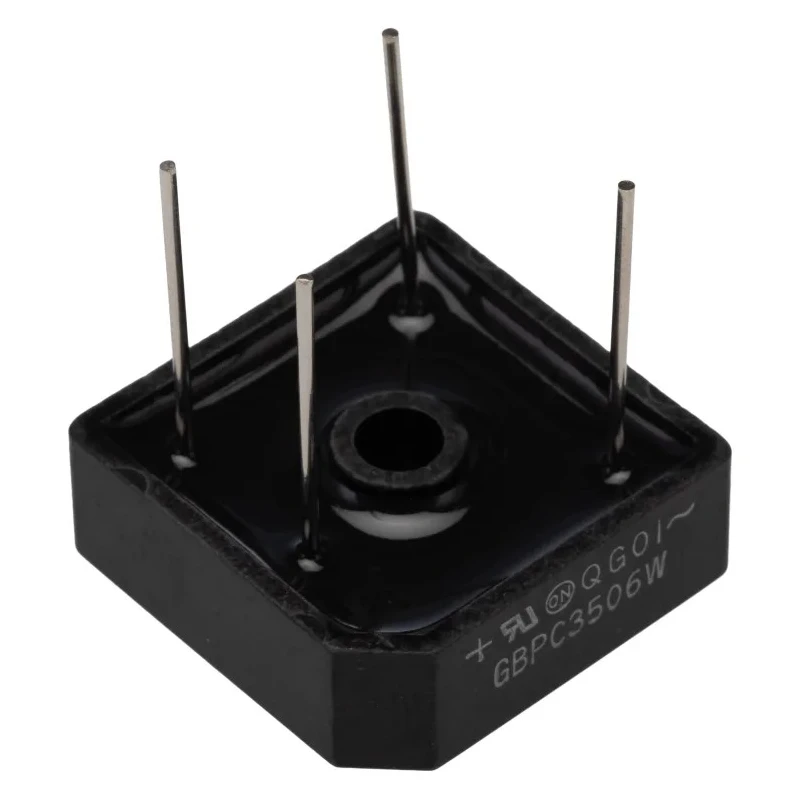onsemi Bridge Rectifier GBPC3506W 600 V 400 A 4-Pin Single Through Hole GBPC Package